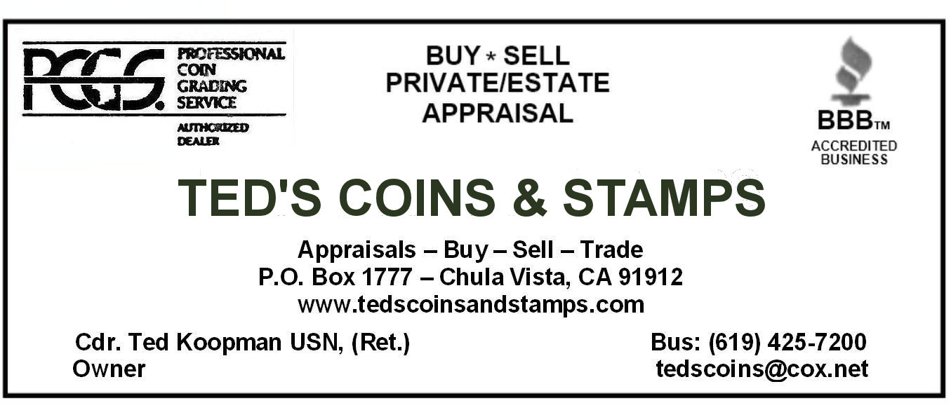 Ted's Coins and Stamps